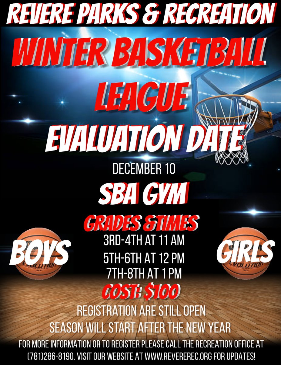 Revere Parks & Recreation tweet media