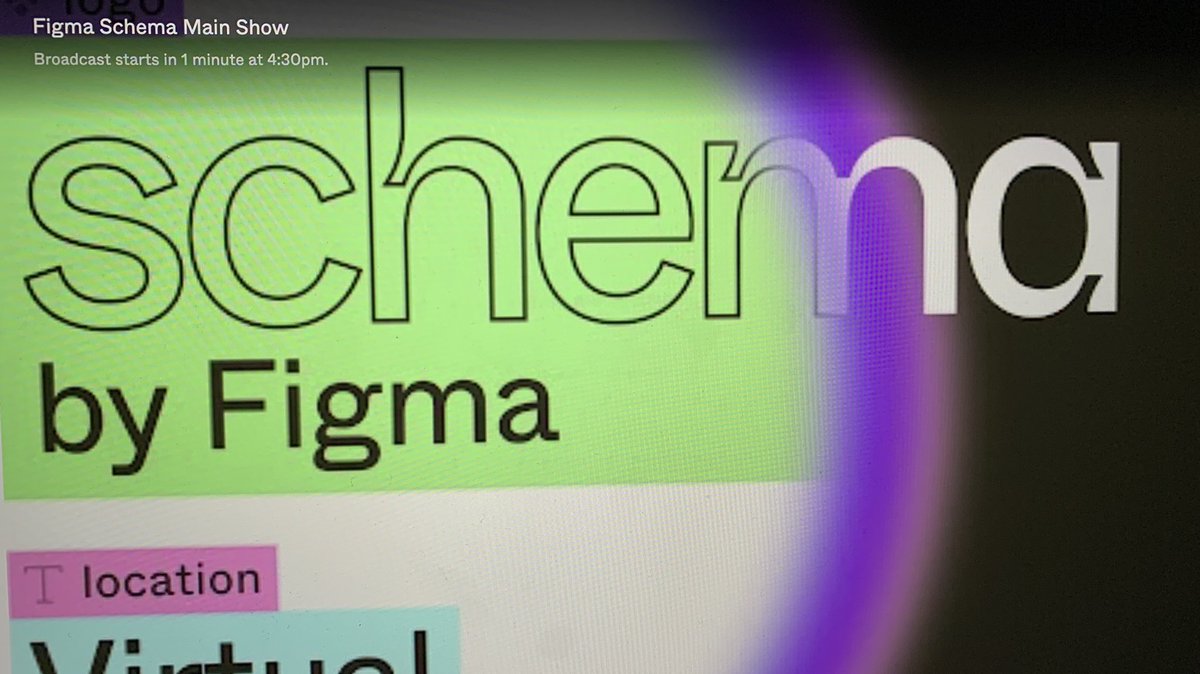 Happy moments on my gloomy day offered by #figma // it is time for #designsystems with #schema2022
