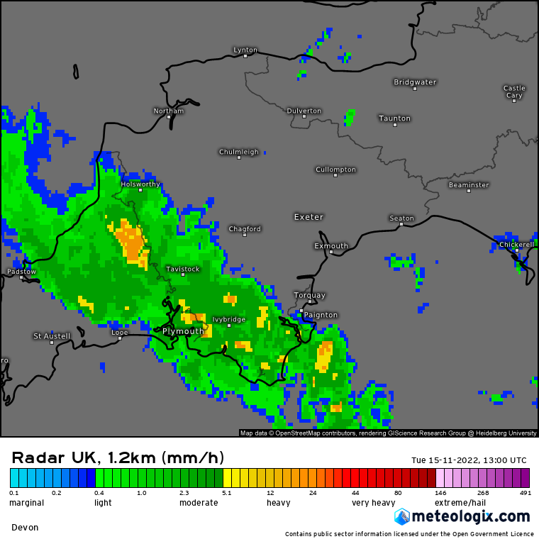 StormRanger67's tweet photo. @UKWeatherChase Greetings Sam! Were you aware of the downburst that occurred in Plymouth yesterday afternoon around 1300 UTC? 55 mph wind gust recorded at Plymouth Synop station between 1300-1400 UTC associated with an embedded bow echo. More results to come from this study! https://t.co/5oEfKLyg8j