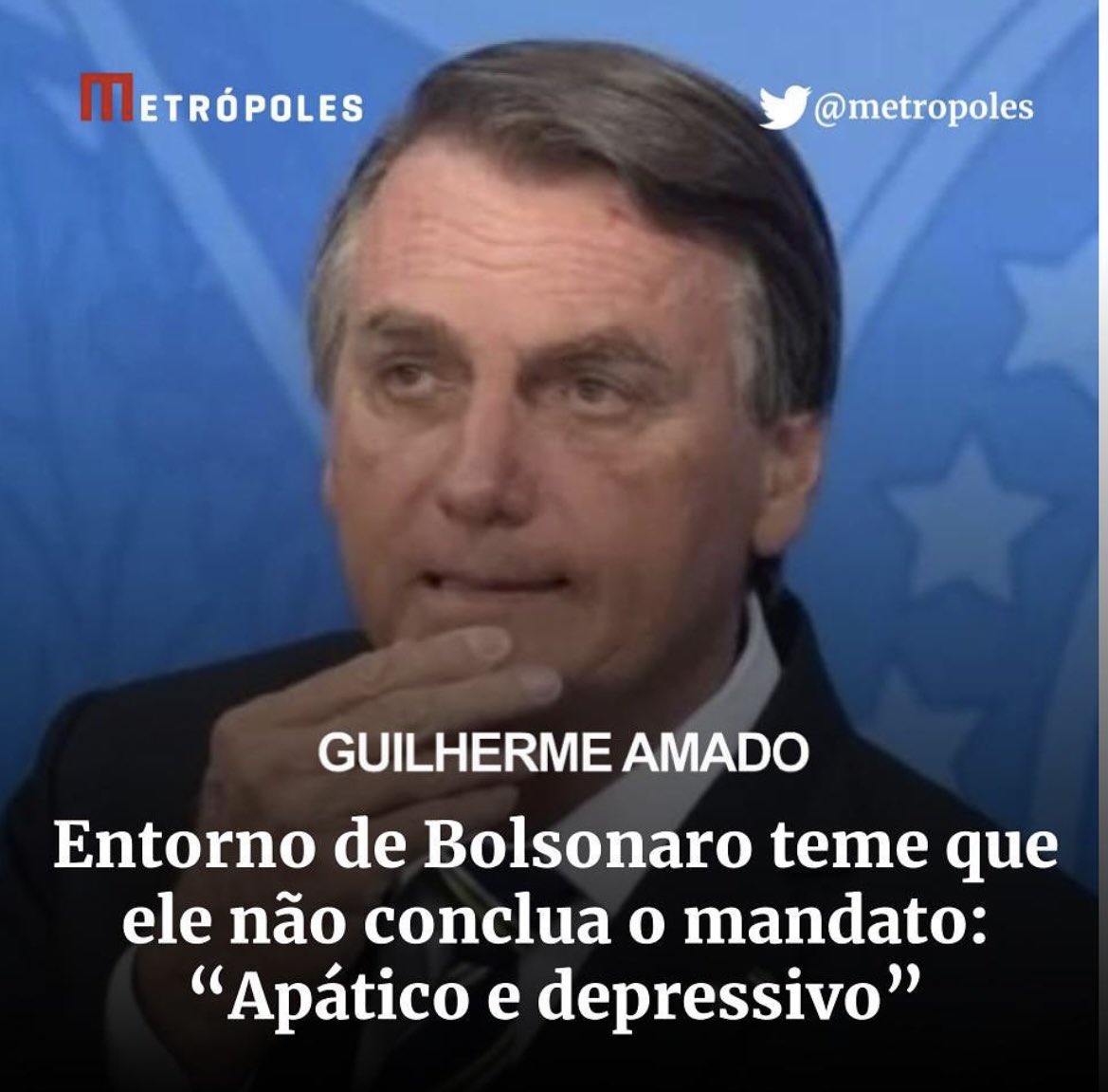 Tadinho, kkkkkkkkkkk, eis o sintoma do sociopata! O cara tá omisso, nos 28 de mandato de deputado, e tbm como fez na pandemia e outras coisas mais! Pergunta aos idiotas q acompanham e dizem q está tudo bem neste país: O Q SUA VIDA MELHOROU COM ESSE INCOMPETENTE?