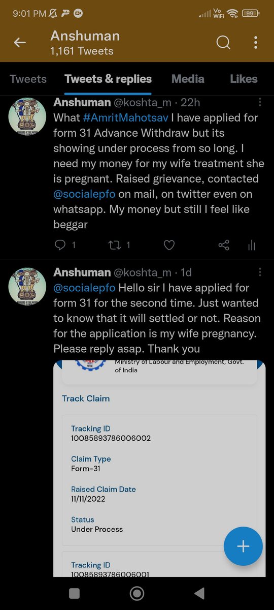 koshta_m's tweet photo. @socialepfo @byadavbjp @Rameswar_Teli @LabourMinistry @MIB_India @PIBHindi @AmritMahotsav @socialepfo @LabourMinistry Is it anyone to take care of peoples problems instead of wasting time in advertising. Check your account and comments. Third class government as well as epfo https://t.co/KzAYYVrYUD