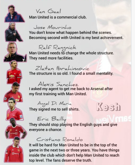 pau1luvsutd's tweet photo. Sorry but they cant all be wrong, The Glazers are destroying Manchester United #GlazersOut $MANU https://t.co/7pDVrZvLyw