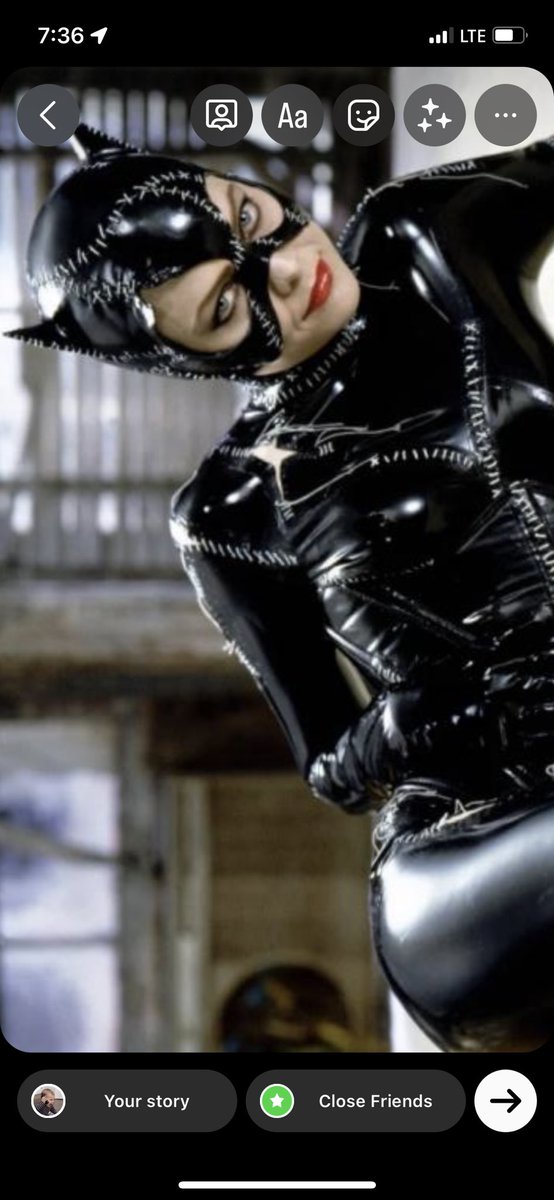 Michelle Pheiffer is on my flight and it’s taking everything I’ve got not to walk up to her and purr “meow” and lick the back of my hand