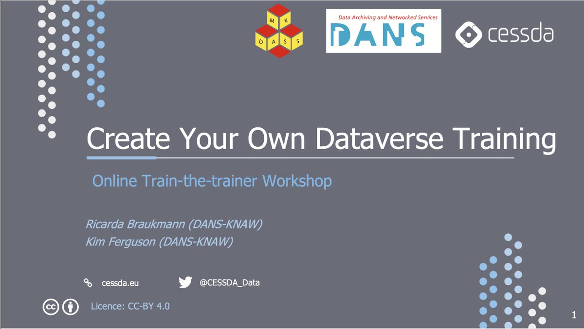 CESSDA_Data's tweet image. 👆How to use Dataverse for data archiving &amp;amp; discovery

@dataverseorg is a unique open-source solution for researchers &amp;amp; institutions to access, preserve, explore and analyse data. 

Find out how trainers can use Dataverse!

👉cessda.eu/News/CESSDA-Ne… #CESSDATraining @DANS_knaw_nwo