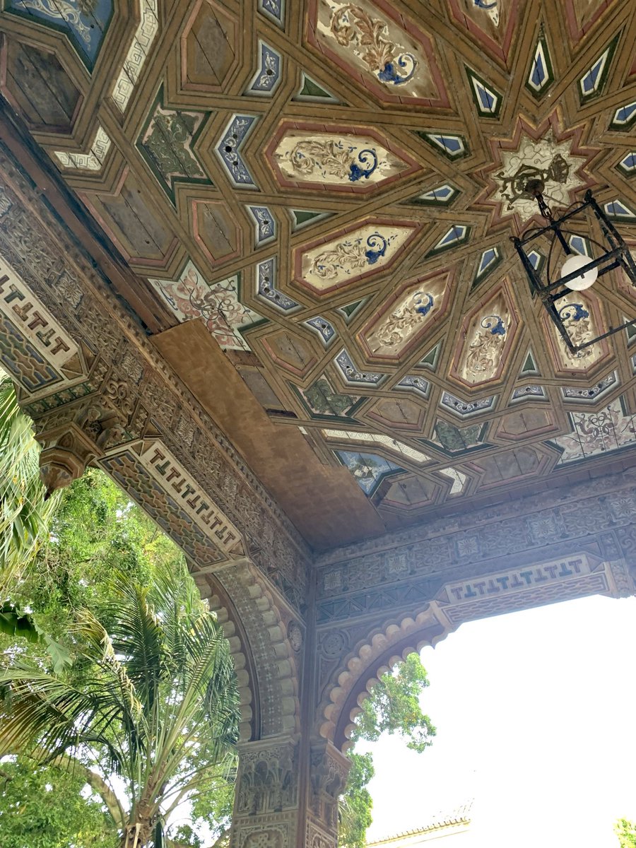 Palacio Orleans-Borbón, en Sanlúcar. Método de “rehabilitación” y “restauración” del artesonado.