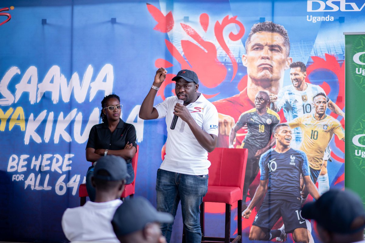 BrianMulondo's tweet photo. Today, we (@DStvUganda and @GOtvUganda) unveiled the Incredible Talent that’ll be delivering the World Cup live, with Luganda commentary.
Yes - In a language you actually understand and speak.
#WCQatar22🇺🇬
#HereForEveryFan
#CrazyFootballOnGOtv
#LocalisCool https://t.co/cUGCgQdnfg