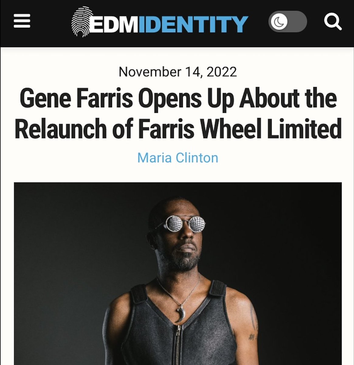 resetthenight's tweet photo. @farriswheel did a little interview with @EDMIdentity about the relaunch of Farris Wheel Limited 🎪🤗 https://t.co/x3DQzzPtPr