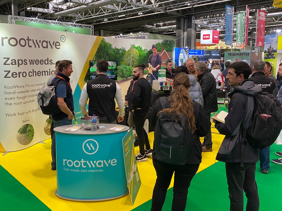 RootWave's tweet photo. Earlier this month we exhibited at @GMA_SALTEX, we were really encouraged by the interest in electrical weed control and we even won an award! Read more here: https://t.co/MfqmxeBo8A
#RootWave #ZapsWeedsZeroChemicals https://t.co/OyrXpjLQwY
