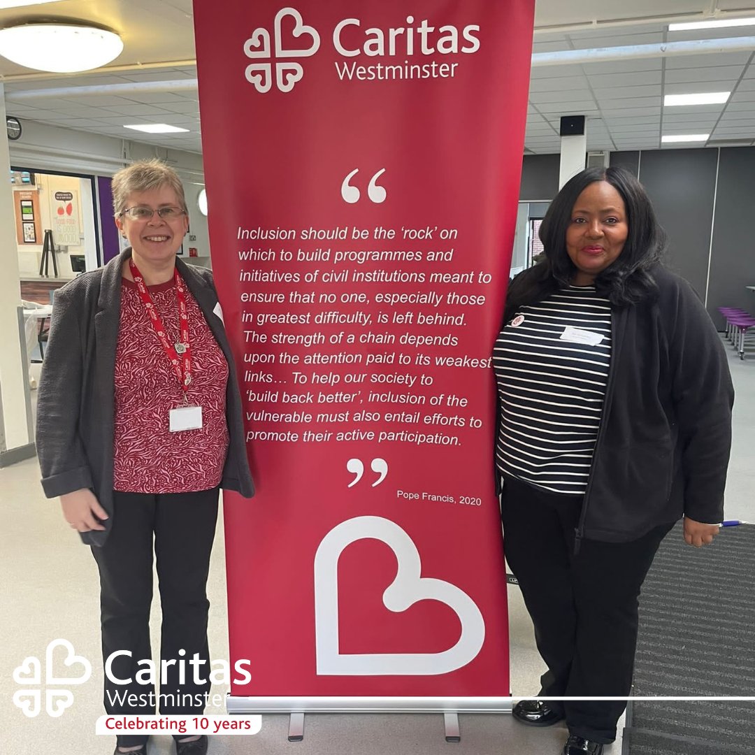 CaritasWestm's tweet photo. “It is not talk that matters; what matters is rolling up our sleeves &amp; putting our faith into practice through a direct involvement”

Read about our recent #CostOfLivingCrisis Conference for parishes &amp; schools across @RCWestminster @DOW_Ed_Service ⬇️ https://t.co/Q5FGPBnqmX https://t.co/fi39EKGOgx