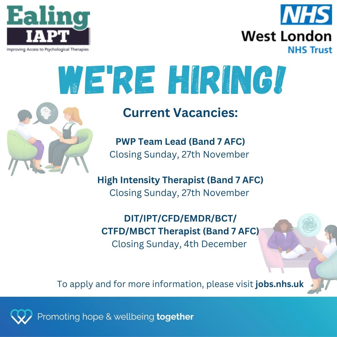 Ealing IAPT tweet media