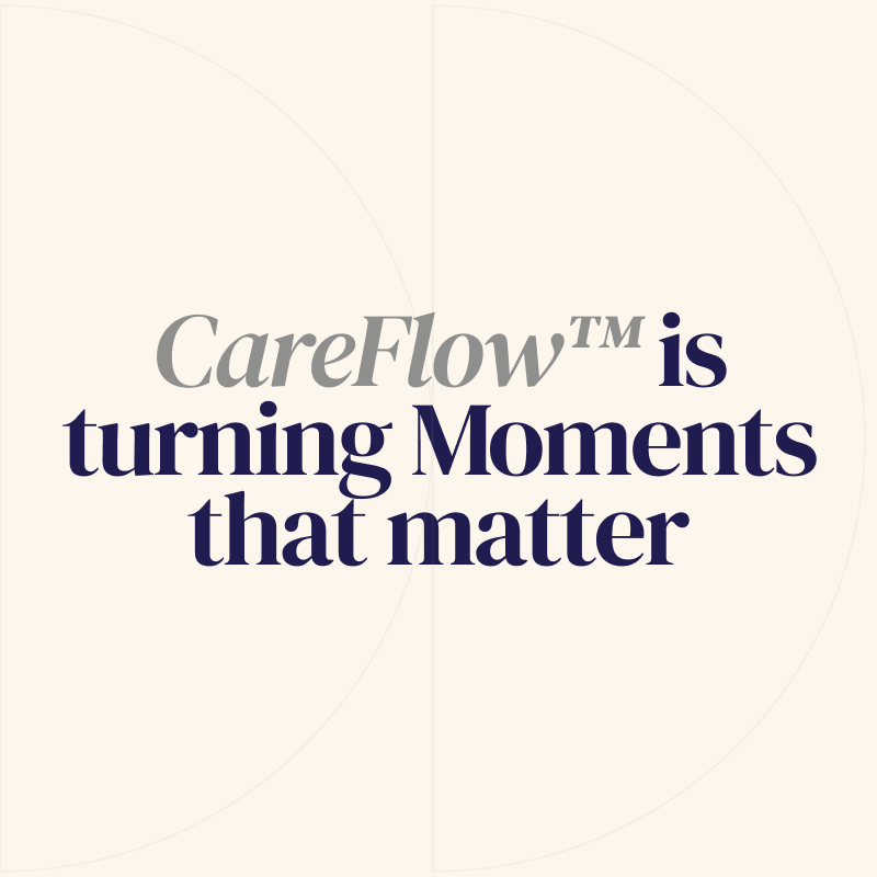 BambooHLTH's tweet photo. Every healthcare journey is a series of moments. Bamboo Health makes sure none of them go unnoticed by helping your organization achieve CareFlow.™ Learn how we can help your organization improve post-discharge ER admissions with Real-Time Care Intelligence ™.