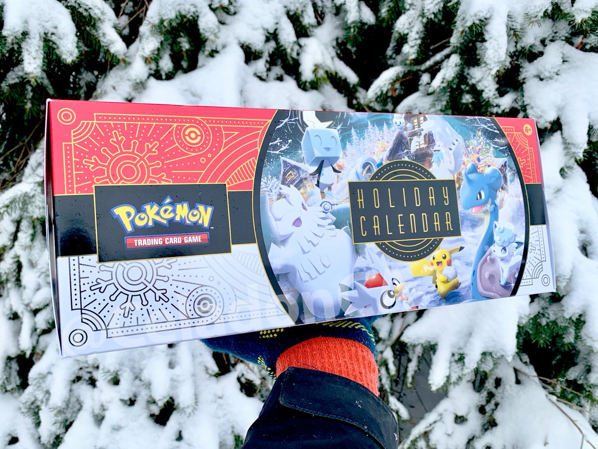 CeladonCA's tweet image. 🎄❄ Holiday Giveaway ❄🎄

For a chance to win this Pokémon Holiday Calendar:

✅Follow
✅Like &amp;amp; RT

Winner will be picked Nov 23rd and must have a Canadian shipping address 🇨🇦 Good luck everyone and thank you for following!

#Pokemon #PokemonTCG #PokemonCanada #Canada #Giveaway