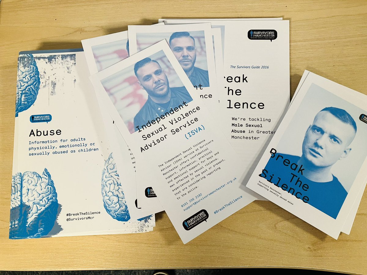 NicBDixon's tweet photo. Thank you @SurvivorsMcr for all of these information booklets. I’m sure staff will find them beneficial during our Safeguarding Adults Roadshow ! @SafeguardingT   @SaraActon @ChloePowellSGA https://t.co/TPuaRXseDm