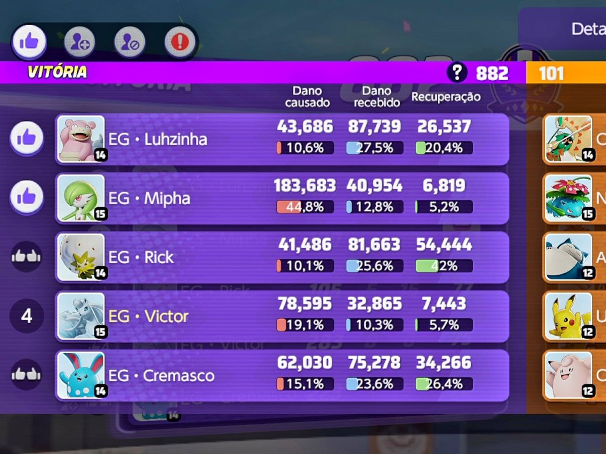 EG_EliteGhost's tweet photo. Ontem, a nossa Mipha já bateu pouco com a Gardevoir. Imagine com os Buffs de hoje! 🤭
#PokemonUNITE #EliteGhost #Pokemon https://t.co/pmqSm5HlMD