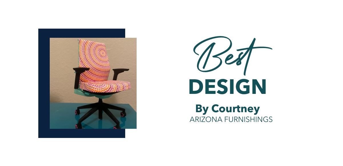 We are excited to announce that a member of our Design Team won best design in HON's 'Compete for Cipher' contest. Way to go Courtney! We are so proud of you! #design #arizonafurnishings #hon #seating