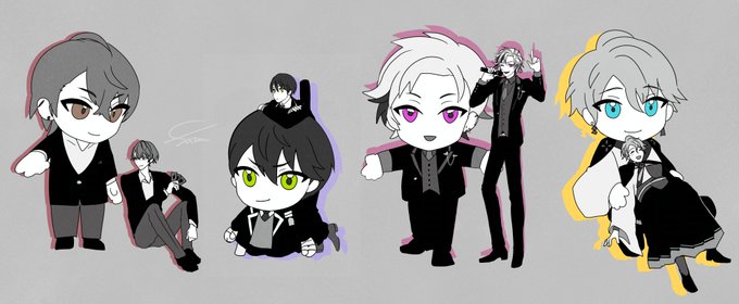 #ろふあーと ダヨーたちワンドロ×4まとめ 