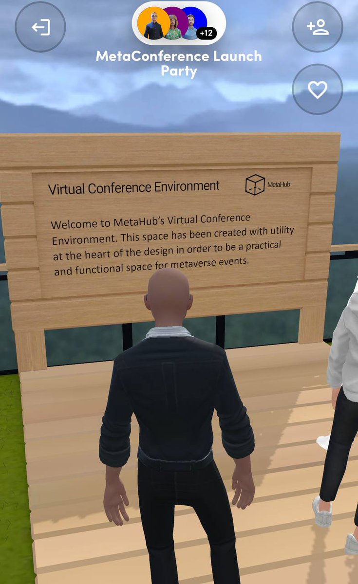 MD_X_Hub's tweet photo. Congrats @JamieBykovBrett, our partner MetaHub for a great #MetaConference Launch party in @Spatial_io
Why have a website when you can have a #3D space to explore the #content, #NFT drops, animated @readyplayerme #avatars, workshops, and network with other like-minded people? https://t.co/fRKY69OpyU