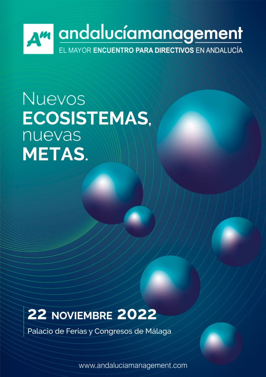 MAESPAN_'s tweet photo. Nos vemos en la nueva edición de @AMcongreso. El mayor encuentro para directivos en #Andalucía que tendrá lugar en el Palacio de Ferias y Congresos de #Málaga el próximo 22 de Noviembre
🔗 https://t.co/VeCwisj6sD
#MAESPAN #seguros #Solunion #solunioners #directivos #AM2022 https://t.co/LOGQqhwfEA