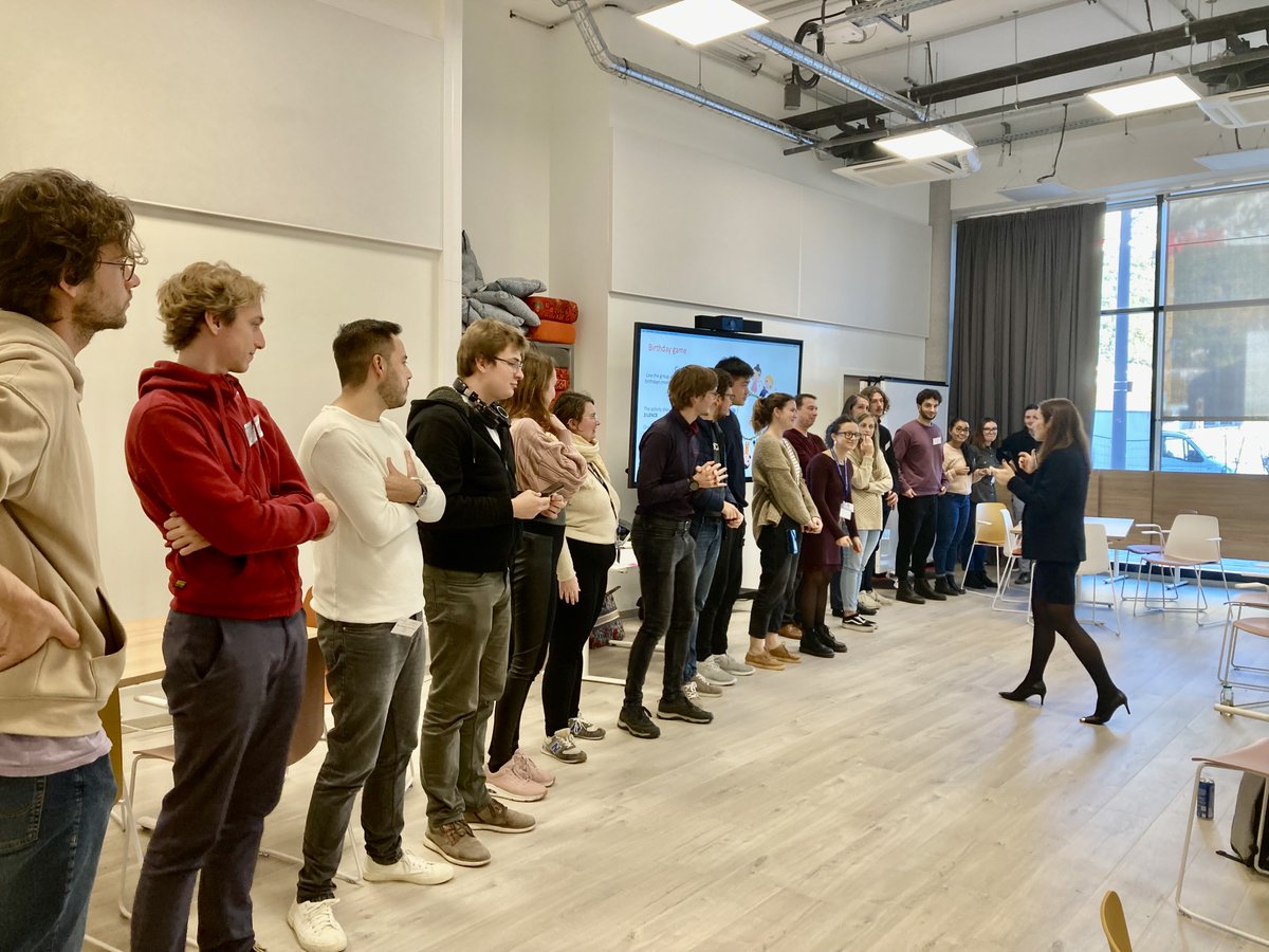 innovaxneu's tweet photo. 💡#Innovation & #EntrepreneurshipSchool D2:an intense afternoon session entirely dedicated to #Creativity,#Workshops,#Projectgame & more!
Definitely a challenge for our #PhD students,but a great chance to learn more about #softskills, #teamdinamics & the power of #cooperation! https://t.co/U5rFfozEVw