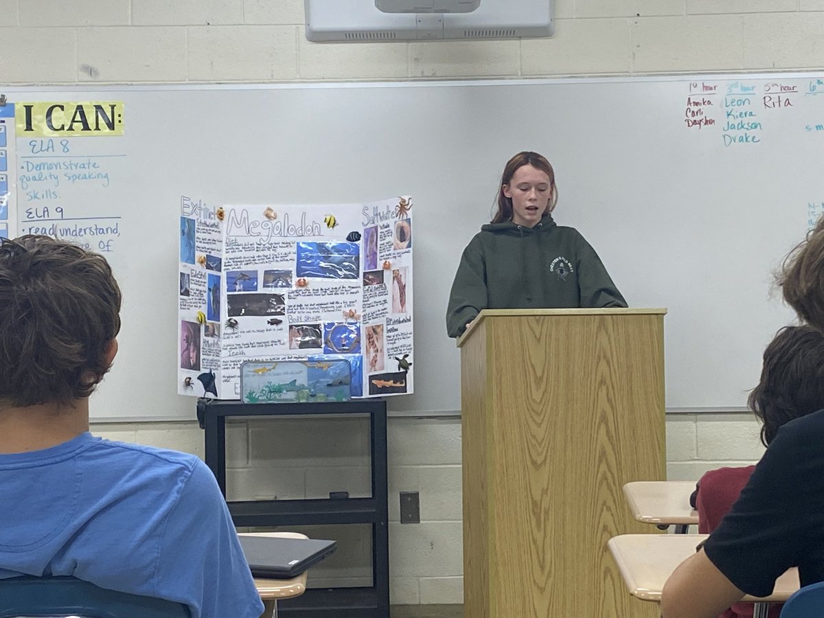 acoppGL's tweet image. Speaking with purpose: student choice projects and presentations. Research whatever you want and present however you want! Some live, some recorded, some with a video within a live presentation. #glcsms #gogulllake