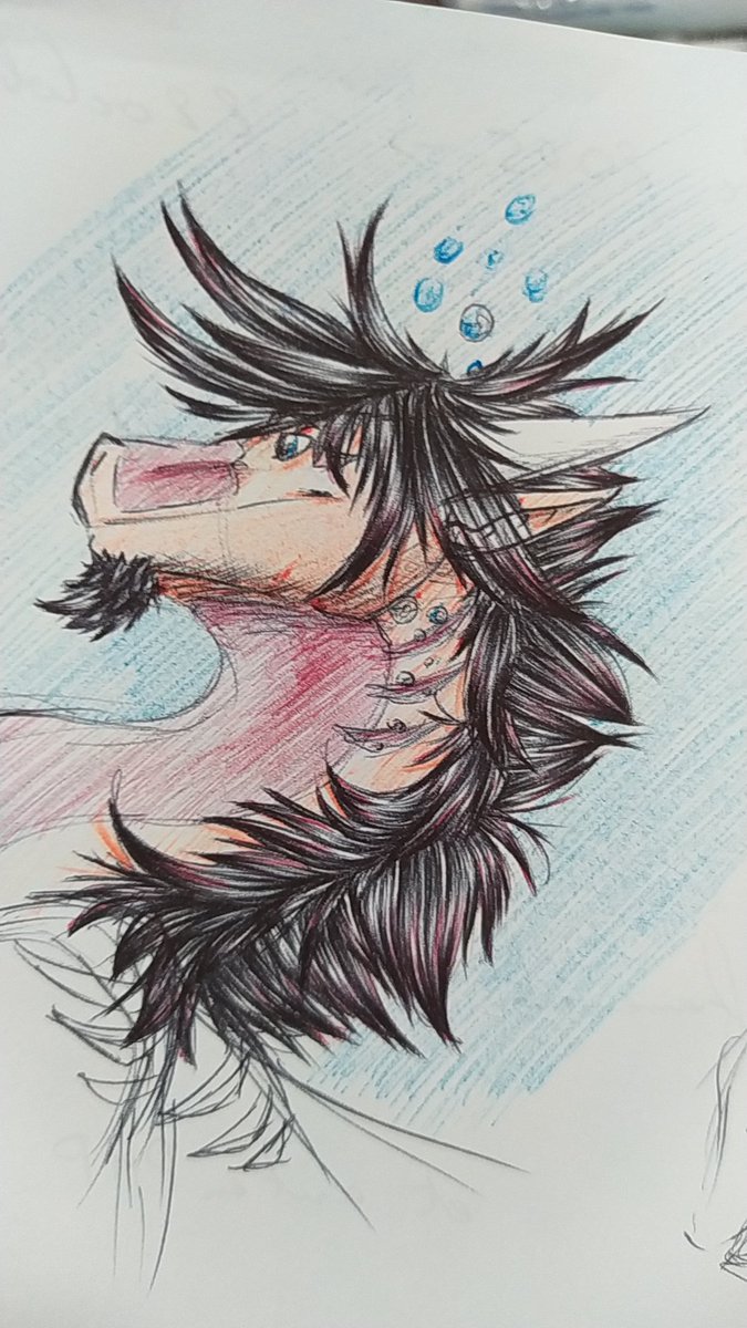Well i got some color pens. Xd