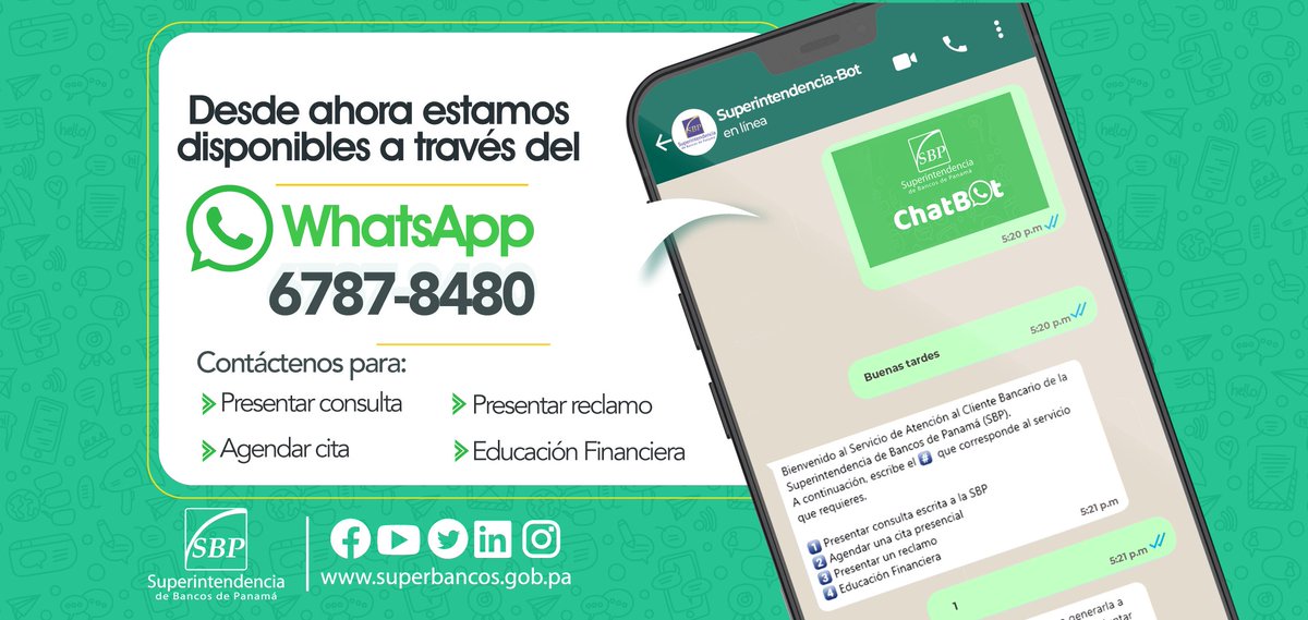 Superintendencia de Bancos de Panamá tweet media
