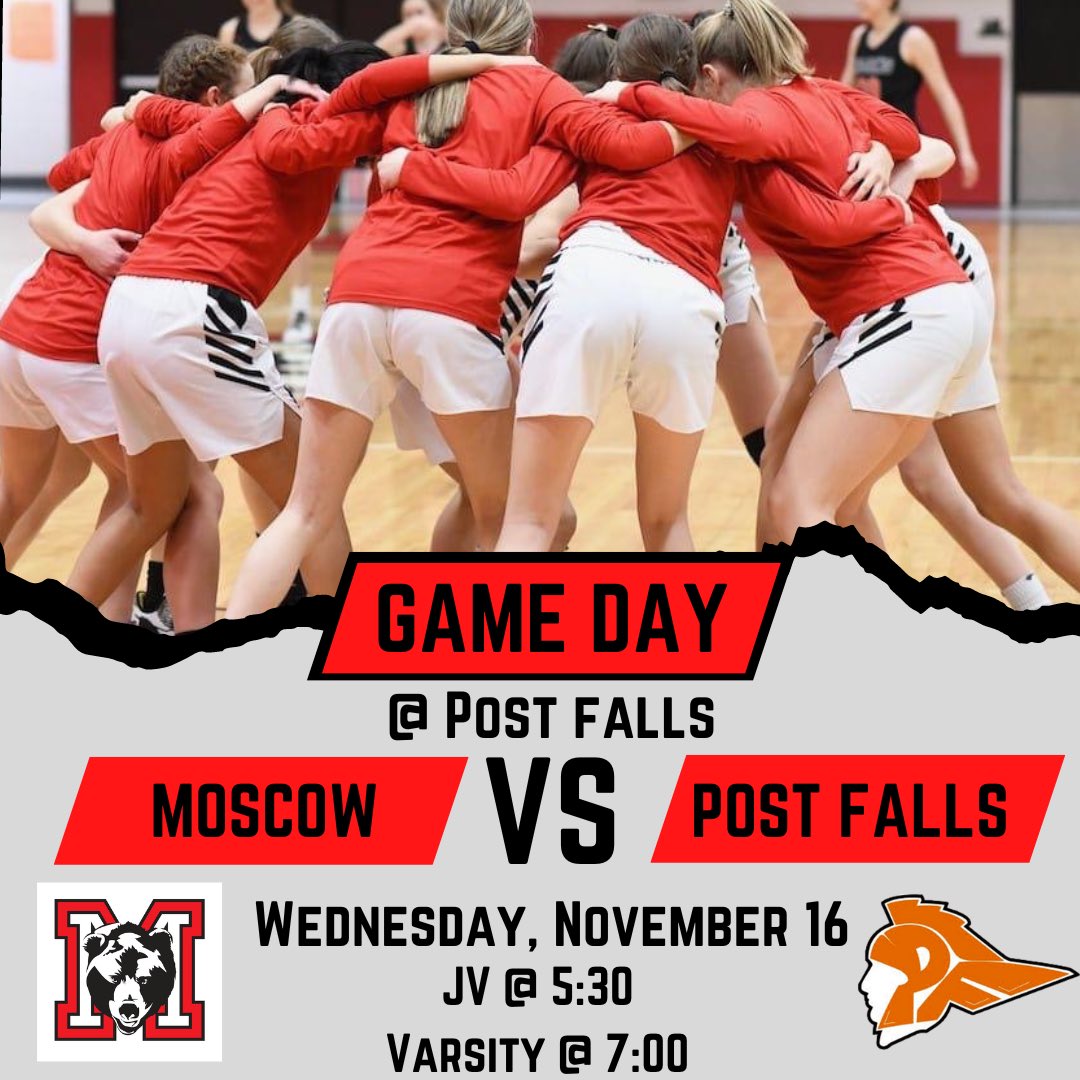 GAME DAY! 

🆚: Post Falls, (ID)
📍: Post Falls, ID
🕕: 7:00pm (PT)
💻: nfhsnetwork.com

#GoBears🐻🏀❤️