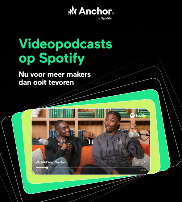Nice, video podcasting finally rolled-out in Belgium. Thank you <a href="/spotifypodcasts/">Spotify Podcasts 🎙</a> and <a href="/anchor/">Jackie Westrick</a>!