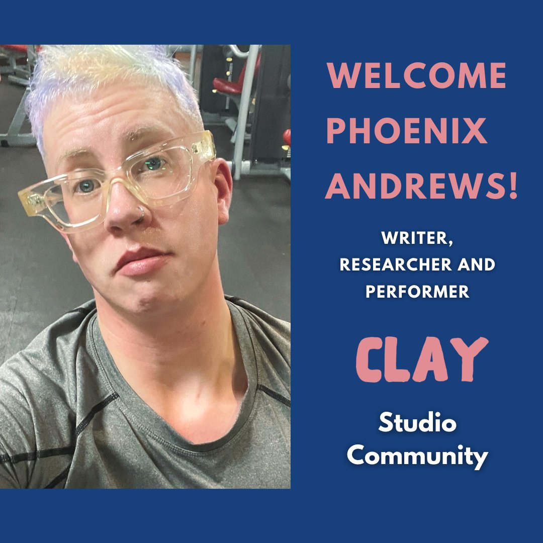 We want to wish a warm welcome the latest addition to our studio community: Phoenix Andrews! At CLAY we have a blossoming community who have made a base here through our membership programme. Find out more via our website, and welcome Phoenix!