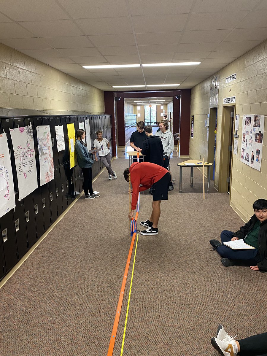 CoachSatty's tweet photo. Hey @Hot_Wheels, can you confirm the coefficient of friction between the track and the wheels of one of your cars? My Physics H class calculated it to be approximately .1 in our most recent lab ๐ฅ ๐ #ChallengeAccepted @GHS_GilbertSC https://t.co/mIUhOLLWgT