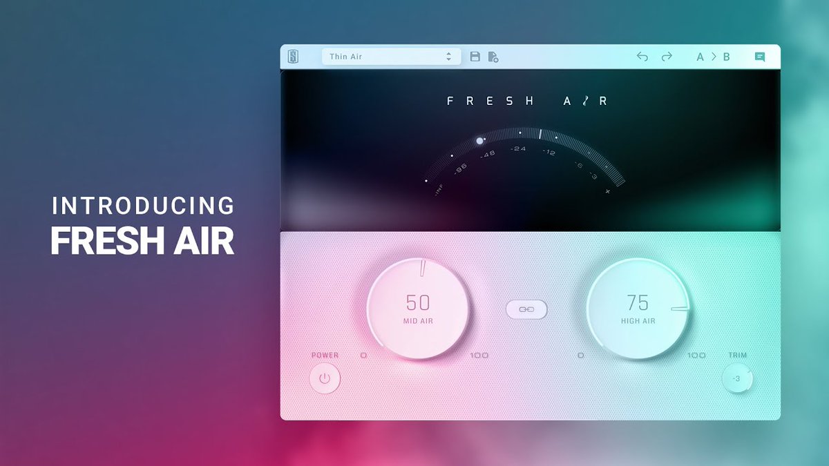 DMCvsstudios's tweet photo. Looking to get that perfect, crisp high-end in your vocals? 🎤

Pick up this FREE plugin by Slate Digital called Fresh Air!

It couldn't be simpler to use, as it only has two knobs. You can download it at the link below. ⬇️

https://t.co/dzpvPs4VCx

#vocalmixing #vocalproduction https://t.co/L6PpiayU3H