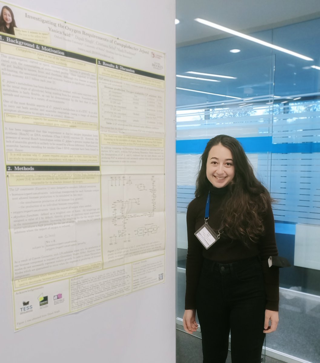 yanica96's tweet photo. So happy to have presented a poster (#107) at the 'From Functional Genomics to Systems Biology' conference! 
Thank you @EMBO and @EMBL for providing a travel grant 🙏
#EMBOOmics #phdlife @UMmalta @obu_bms https://t.co/XcA0hU1c1A