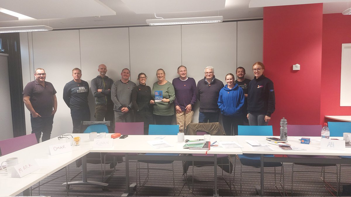 Thanks to Si Donnelly for the <a href="/WeAreLSCFT/">Lancashire & South Cumbria NHS Foundation Trust</a> #OrangeBadge training to become mental health first aiders. Part of our <a href="/ActiveLancs/">Active Lancashire</a> <a href="/bh_matters/">Business Health Matters</a> team commitment to supporting workplace health and wellbeing. ❤️👍
