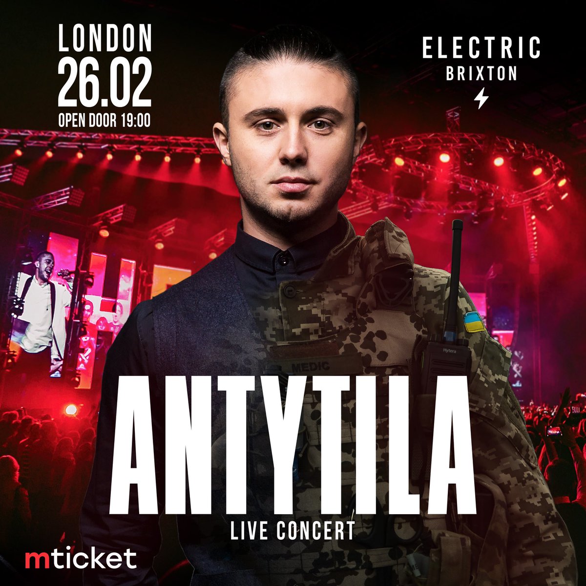 antytila_offic's tweet image. London! 🇬🇧
You discovered our band from interview on radio and TV now it’s time to feel and listen to our music live. We are inviting all to our concert in London. Best light and sound, Ukrainian groove and Ukrainian soul in each song. Tickets and details: bit.ly/3hQO5q4