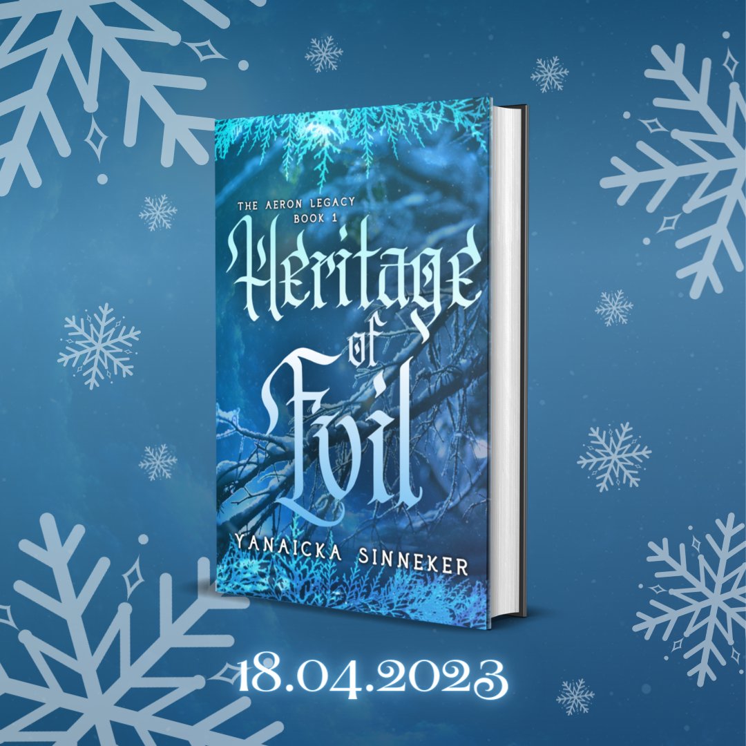 ysinneker's tweet photo. ❄️COVER REVEAL❄️
Here it is! The official cover for HERITAGE OF EVIL, the first book in The Aeron Legacy series. Only five months left till it will hit the shelves, and I cannot wait for you all to read it!
-
#coverreveal #yanaickasinneker #theaeronlegacy #heritageofevil https://t.co/Kqn39zIryO
