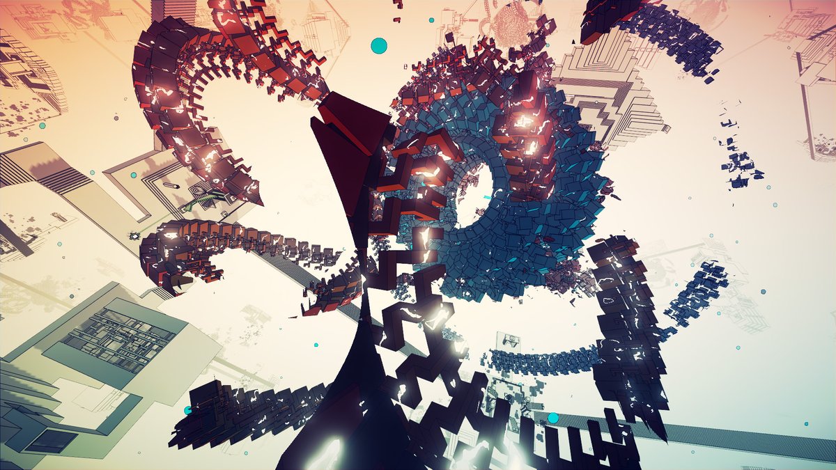 It's been 3 years since Manifold Garden launched. We are working on a new game! It also has: - impossible geometry - strange physics - infinite architecture - strong art style Looking for a full-time remote producer to join us: workwithindies.com/careers/willia… #gamedev #gamejobs