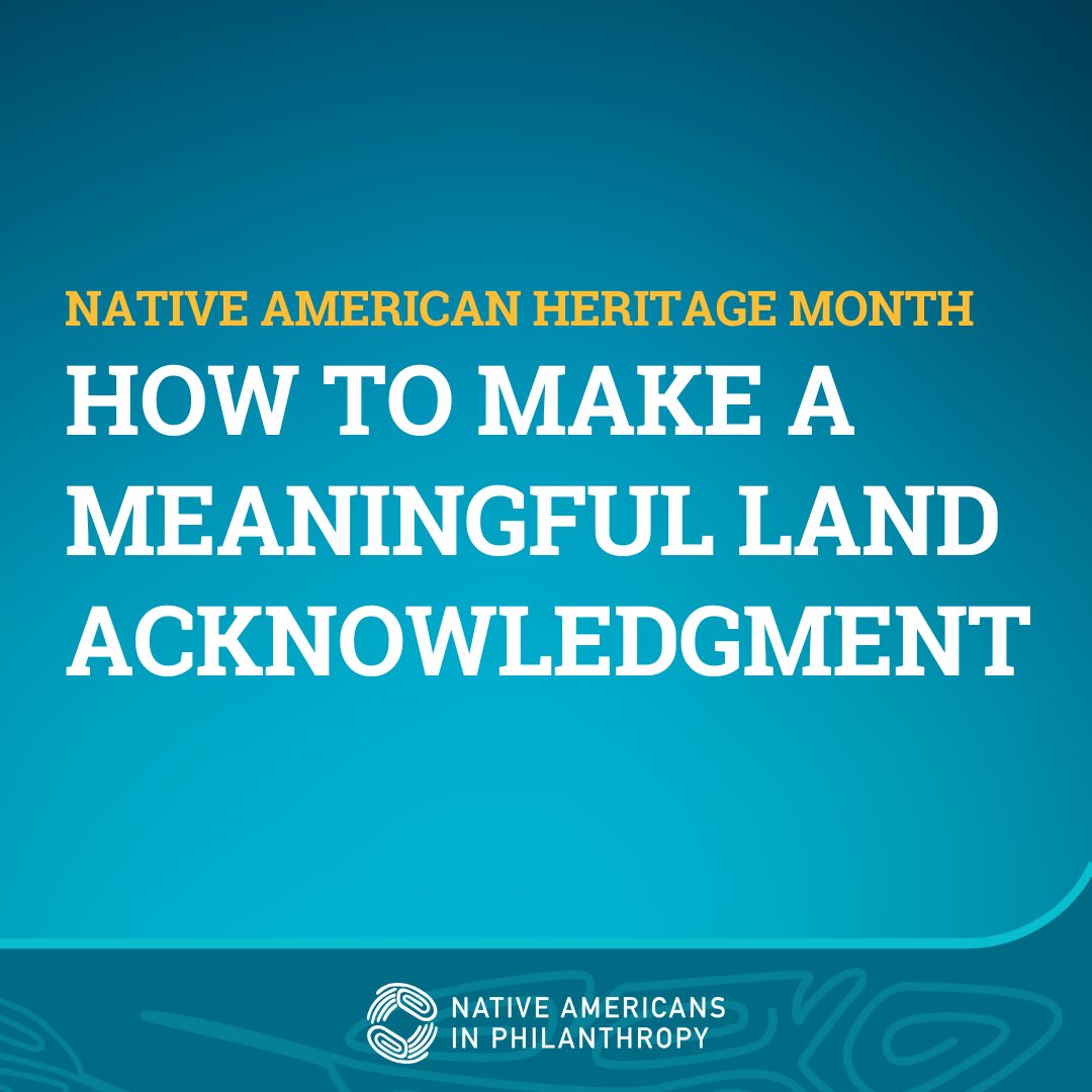 Indigenous land acknowledgments honor and respect the land of Indigenous Peoples and communities – past and present. These acknowledgments take place in the form of statements at the beginning of meetings, on websites, or they can even be placed
permanently in public places (1/4)