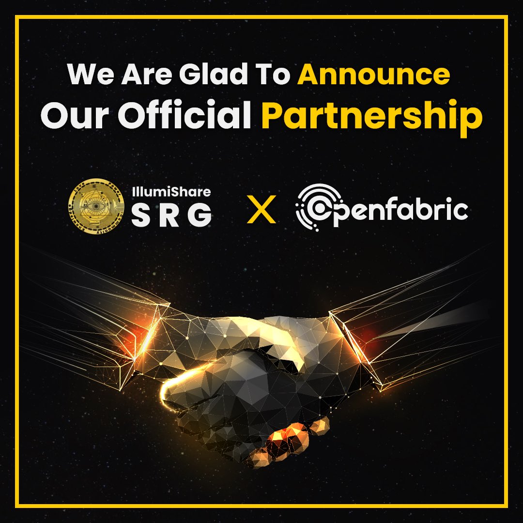 Lumishare_Lumi's tweet photo. NEW PARTNERSHIP! 🚀🚀🚀

We are excited to begin our journey as partners with AI platform @openfabricai.
 
The alliance will focus on combining our expertise and experience to work together on building trust in crypto in order to help reach mass adoption.

https://t.co/cT6pxtR4jw https://t.co/CzurW6iK1Y