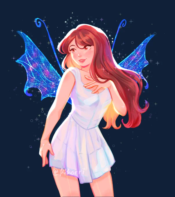 Sparkles and glitters! #Tinakittenfanart  
