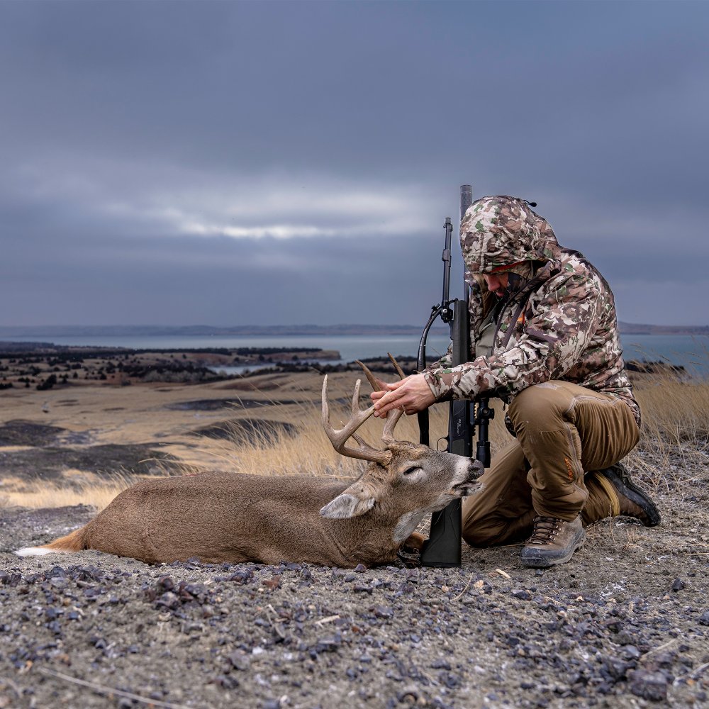 normaprecision's tweet image. 7 pt. Whitetail buck taken down in South Dakota with .30-60 Norma Bondstrike. #normaprecision #bondstrike