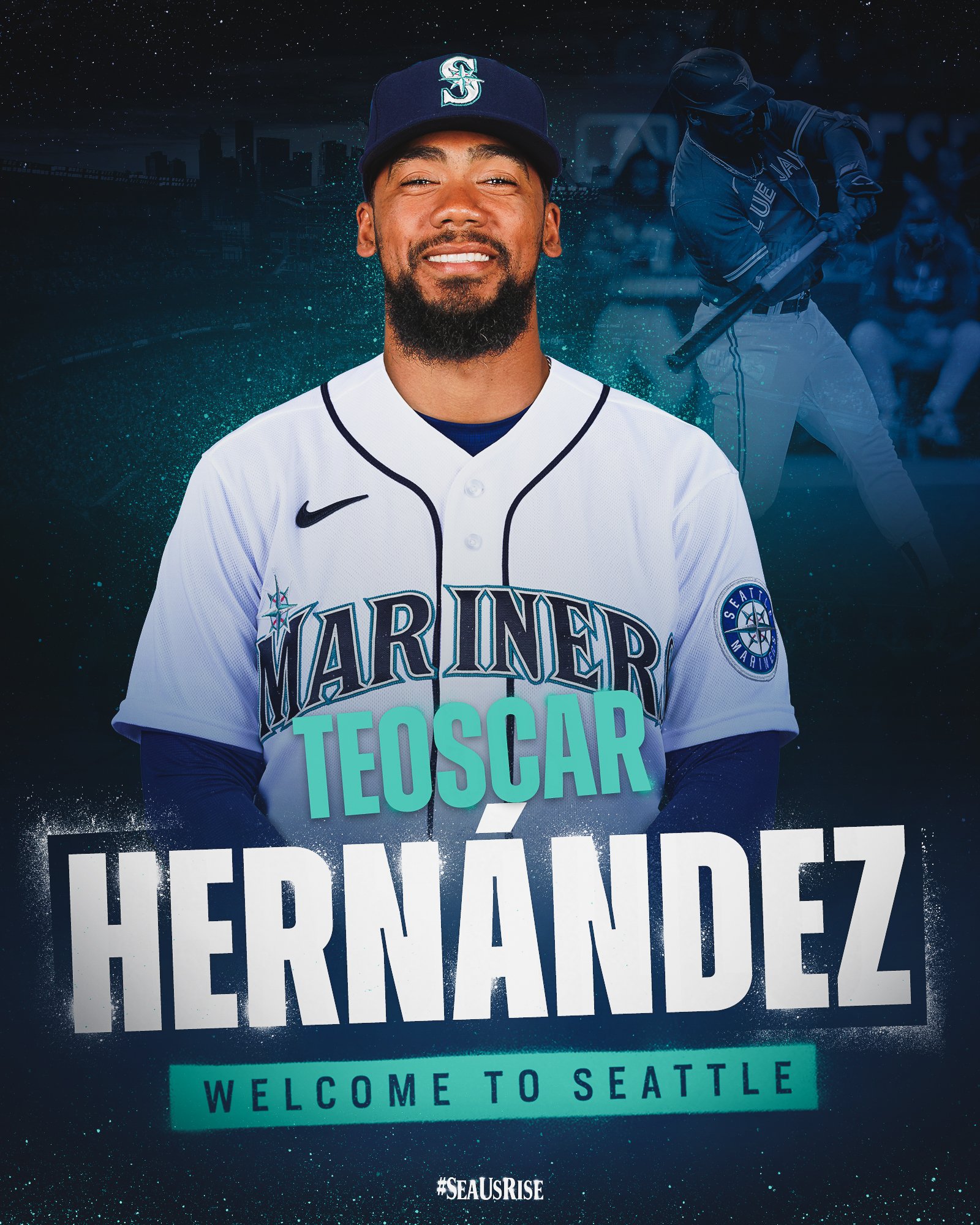 Seattle Mariners on X: The stove is hot 🔥 @TeoscarH is coming to the  Emerald City! We've acquired the All-Star outfielder from the @BlueJays in  exchange for RHP Erik Swanson and minor