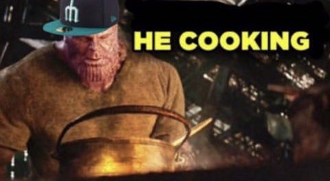 Josh_Murphy_'s tweet photo. Jerry Dipoto right now #SeaUsRise https://t.co/a8mDxPziU2