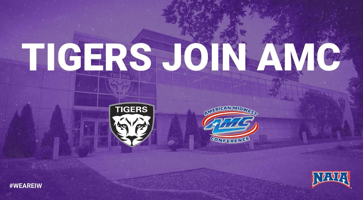 TIGER NATION: Iowa Wesleyan has rejoined the AMC!! We're back! #WeAreIW 

iwtigers.com/article/3493