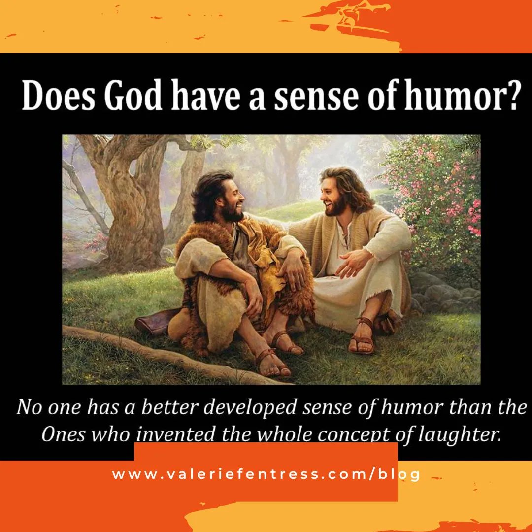 FentressValerie's tweet photo. I think we can all say that God does have a sense of humor. If we have a sense of humor, so must he, since we're made in his image. #godhumor #laughter #goodgod #mommablog https://t.co/prjbcBkytI