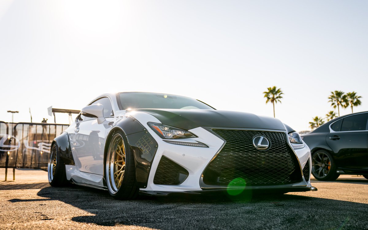 Can’t beat these @Lexus car corral views! #LexusPerformance