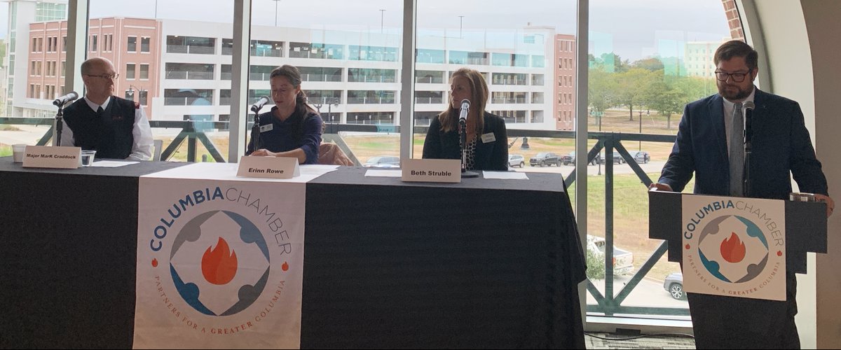 Thank you, <a href="/ColaChamber/">Columbia Chamber</a> for allowing The Salvation Army of the Midlands Area Commander, Mark Craddock, to speak during the Small Business Breakout event yesterday!

It's always a pleasure to be able to connect with other non-profits while bringing awareness to our programming!