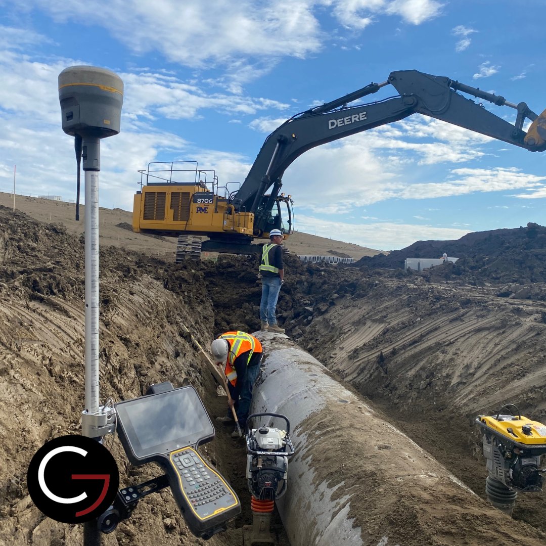 COREGeomatics's tweet photo. Assisting our client with storm water pipe installation. We pride ourselves on the diversity of the services we provide. Reach out to a CORE team member to learn how we can help your team!

#coregeomatics #geomatics #surveying #construction https://t.co/Jy4jbMUDHh