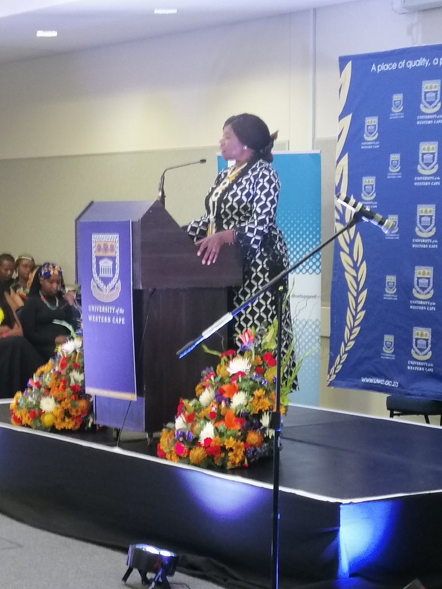 UWC_DOI's tweet photo. Prof Thuli Madonsela describes #dullahomar as the ultimate strategist. During his time as Minister of Justice many of the laws that were drafted were required by the constitution. #2022DOML @HannsSeidelSA @UWCLawFaculty @UWConline @webberwentzel https://t.co/20KBjNkI2B