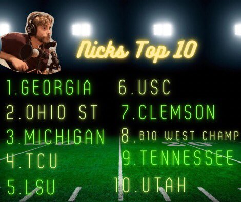NickBradyShow's tweet photo. With two weeks left in the regular season (😞) this is where the fellas heads are. Remember, we are not here to debate. 

Print this off and take it 2 therapy if u need 2. We recommend. Thank you for following along. We love all of u #fadedave #protecturmental #protecturchicken https://t.co/xsw3uYxkvl