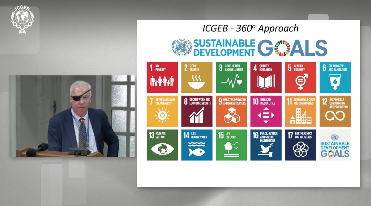 ICGEB's tweet photo. Biotechnology and the SDGs: Science for Society https://t.co/g6K7vwLiN7 via @YouTube https://t.co/tkQcCS9xRn